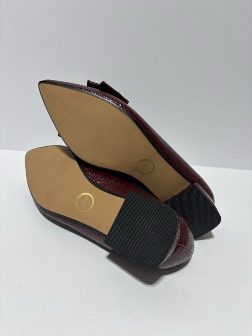 Journee Collection Women’s Ophelia Oxblood Slip-On Flats, Size 8 M - Picture 5 of 5